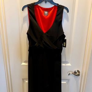 Vince Camuto formal black dress